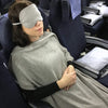 'Make Travel Luxurious Again' Cashmere Travel Set (Gray)-Jet&amp;Bo