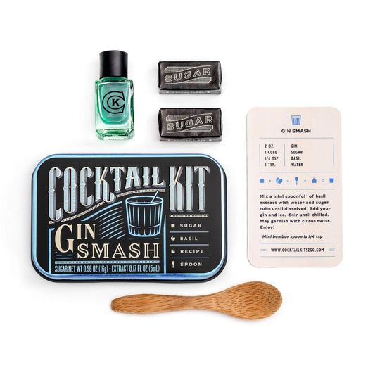 Gin Smash Travel Cocktail Kit by Cocktail Kits 2 Go
