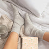 'Hygge' Cashmere Socks (Women's Gray)