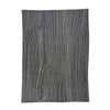 100% Cashmere Woodgrain Pattern Gray Throw Blanket // sample // second