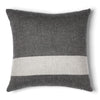 'Home and Away' Cashmere Throw Pillow (Gray)