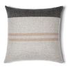 'Home and Away' Cashmere Throw Pillow (Gray)