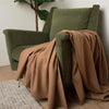'Home and Away' Camel Hair Blanket-Jet&Bo