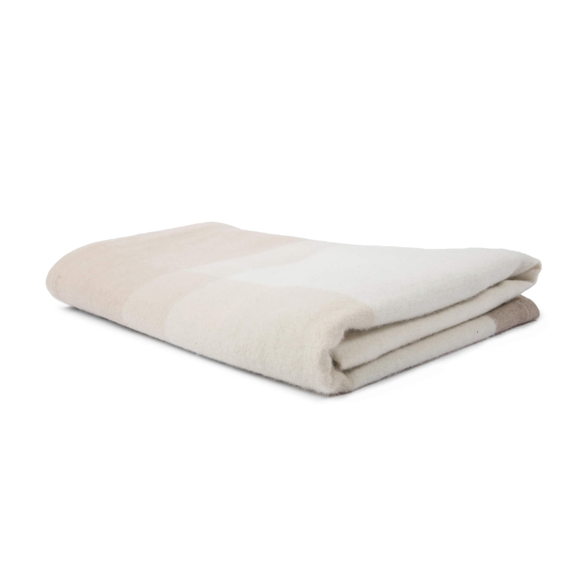 'Home and Away' Cashmere Blanket (Beige)-Jet&Bo