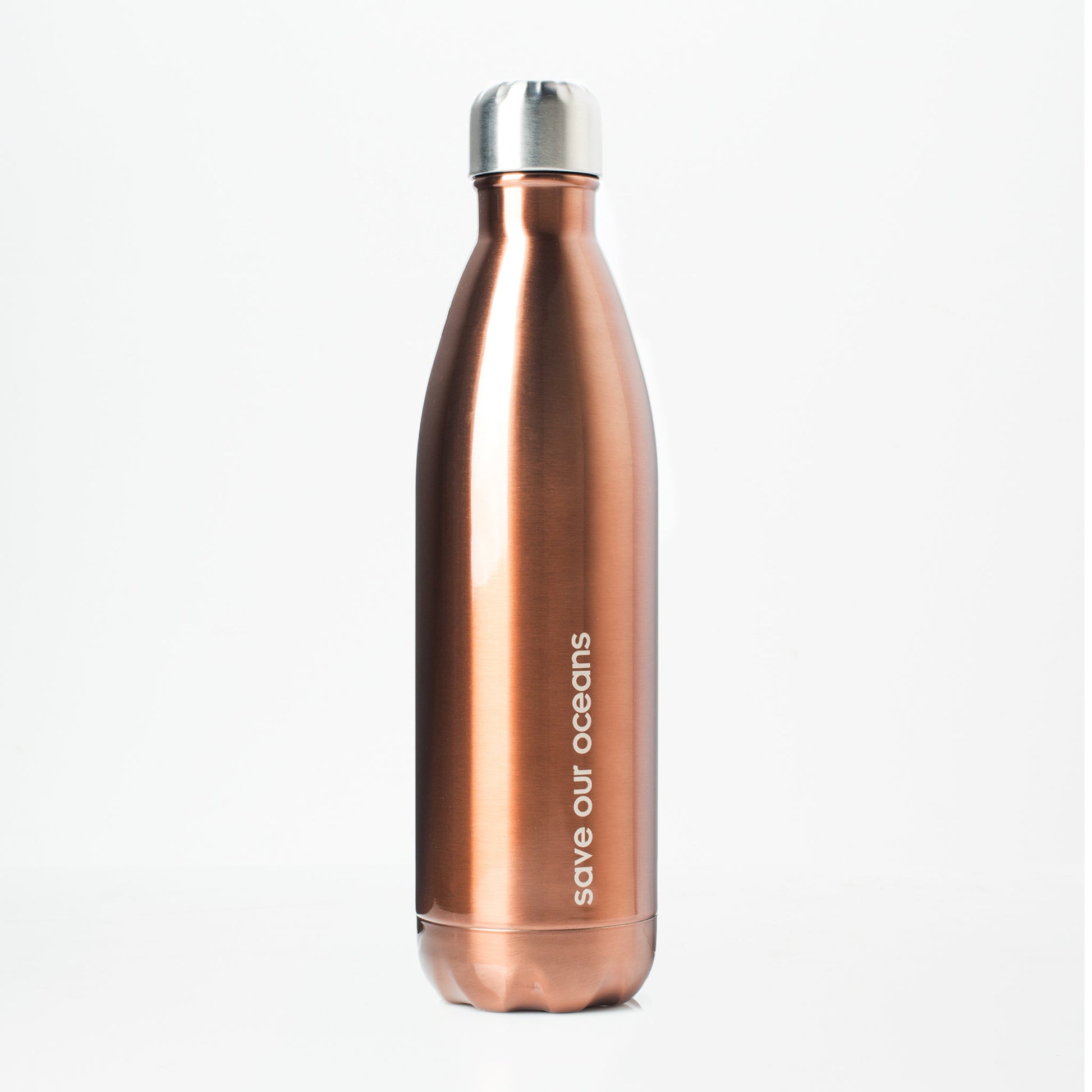 'Future' 25 oz Copper Travel Bottle and 'Koru' Carry Cover by BBBYO-BBBYO