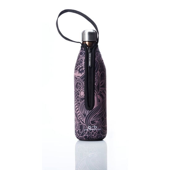 'Future' 25 oz Copper Travel Bottle and 'Koru' Carry Cover by BBBYO-BBBYO