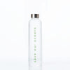 'Glass is Greener' 25 oz Travel Bottle and 'Swirl' Carry Cover by BBBYO-Jet&Bo