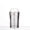 'SS + Bamboo' 17 oz Thermal Tea Flask and 'Bellbird' Carry Cover by BBBYO-BBBYO