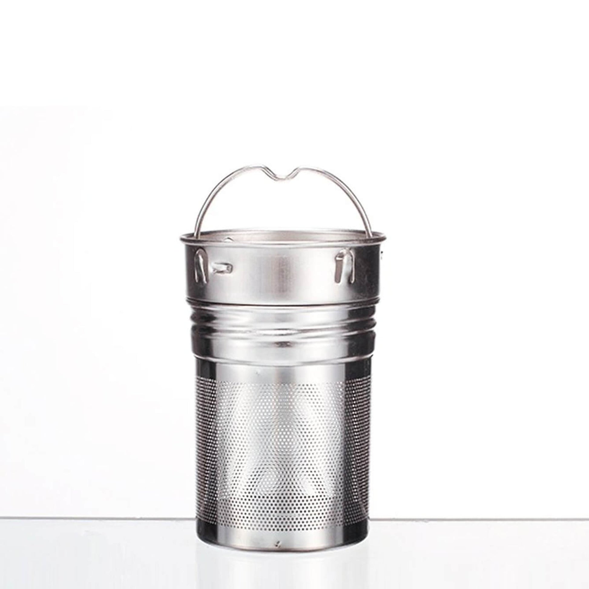 'SS + Bamboo' 17 oz Thermal Tea Flask and 'Bellbird' Carry Cover by BBBYO-BBBYO