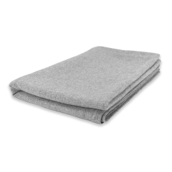 'Your New Best Friend' Cashmere Travel Blanket (Gray)-Jet&Bo